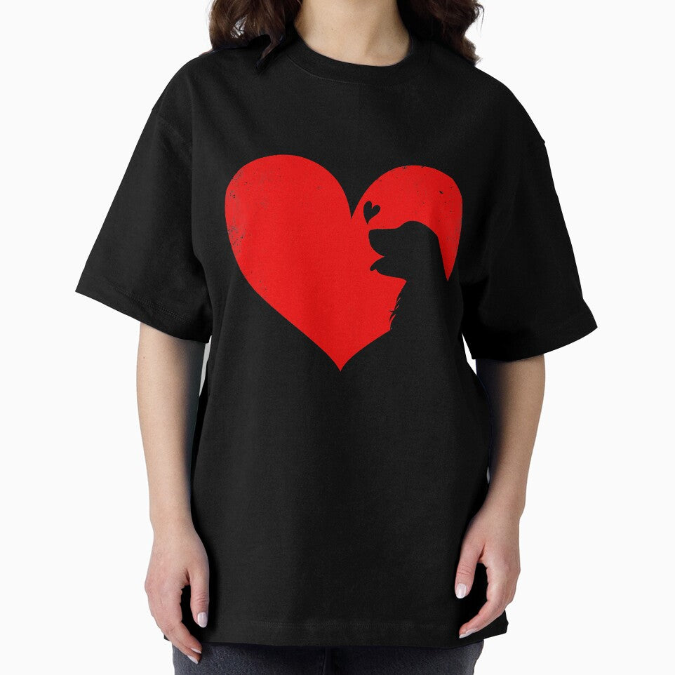 Valentines Day Retro Hearts Golden by linhchau98