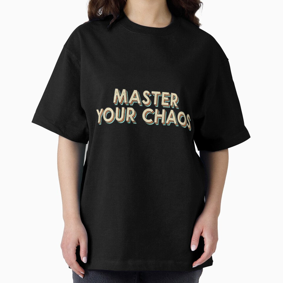 Master Your Chaos – Vintage Statement Logo by Pollock