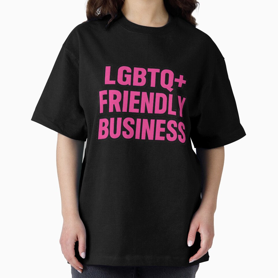 LGBTQ+ Friendly Business – Bold Pink Statement by Haus Of Sin