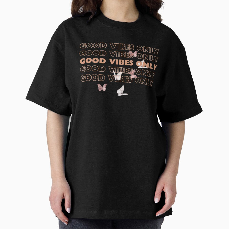 Good Vibes Only with Butterflies by Hummy-studio