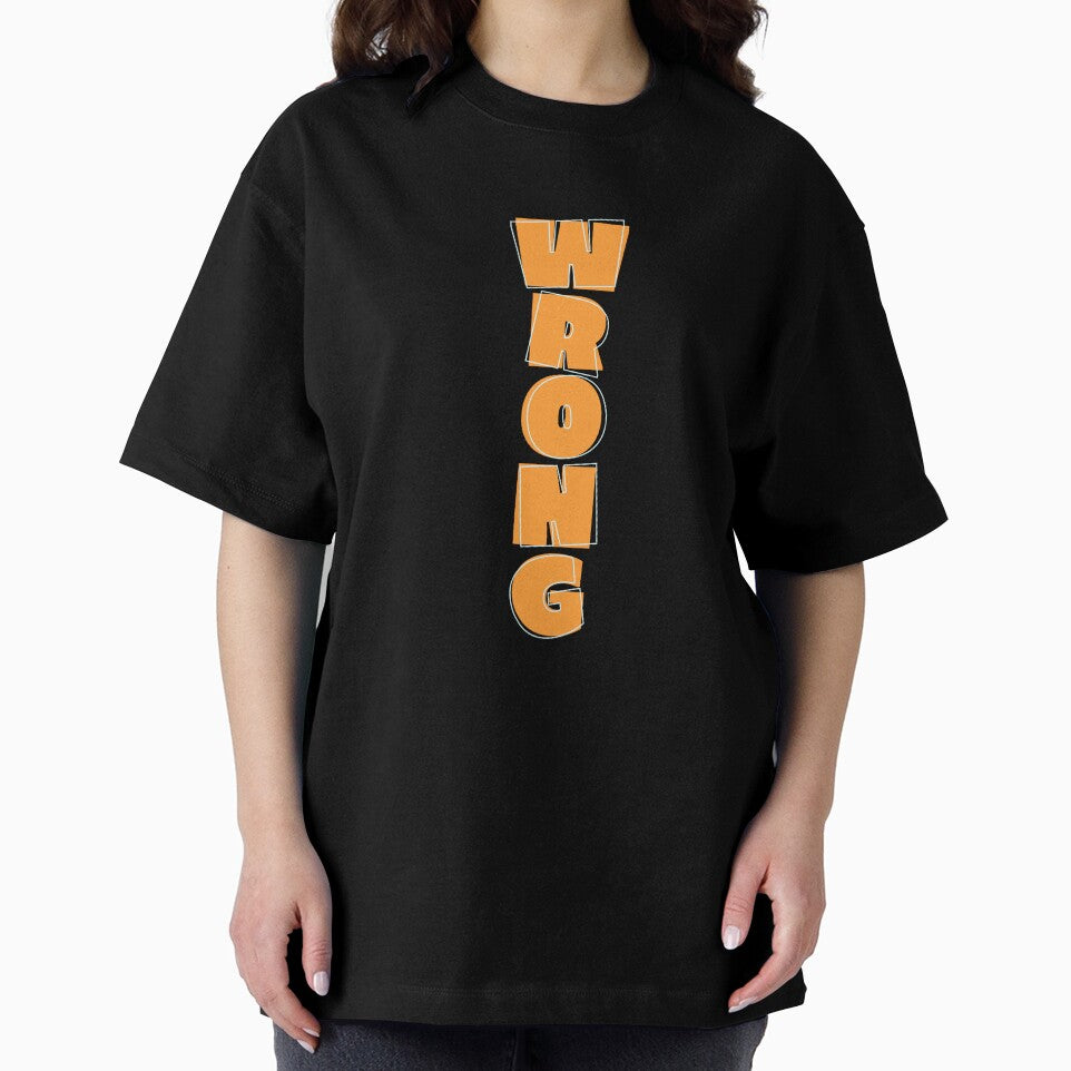 WRONG- Bold Vertical Text by AnAzArt