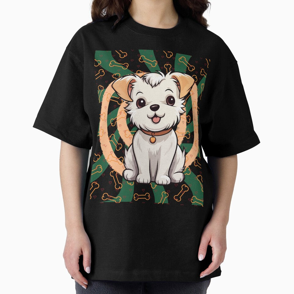 Retro Puppy Love – Cute Vintage Dog T-Shirt by LovelY PrintS