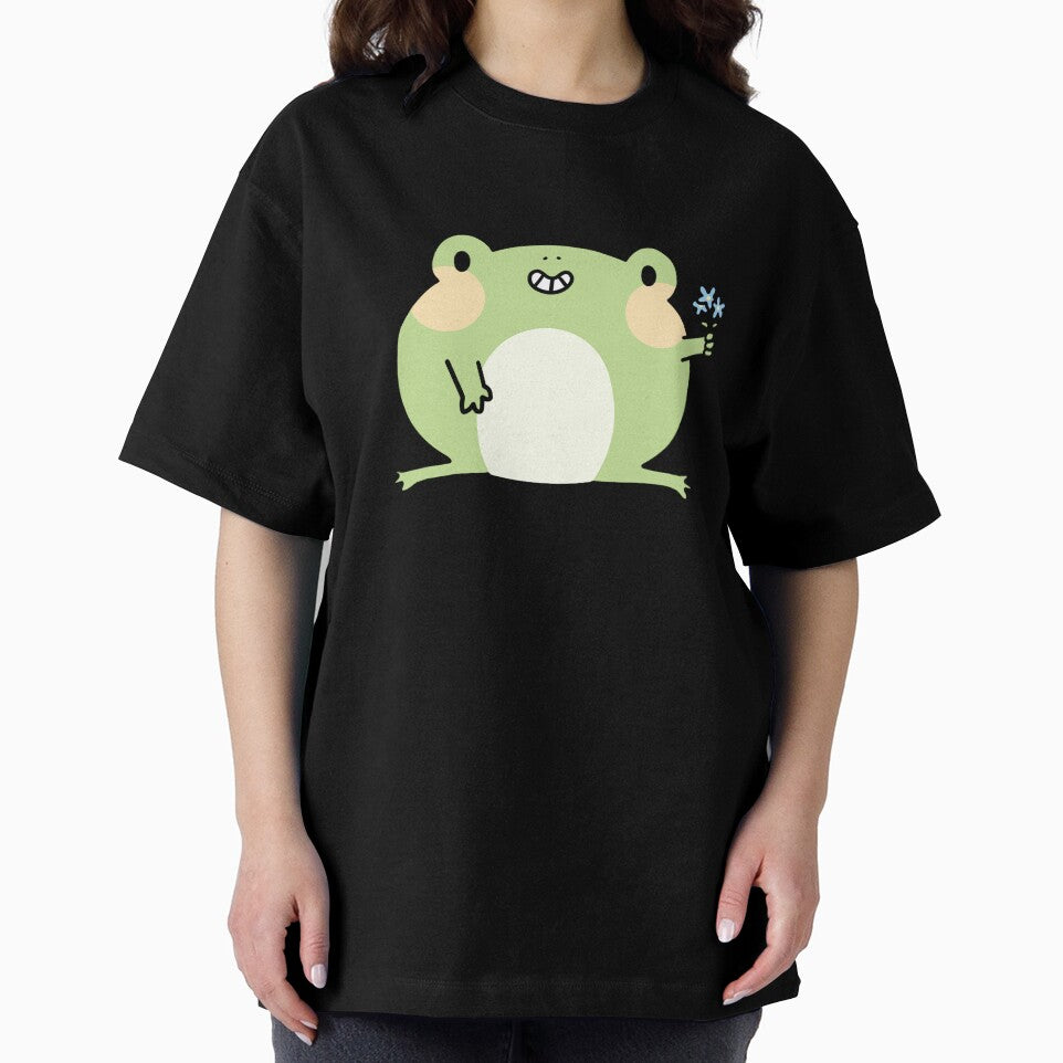 Frog with flowers by Nikamii