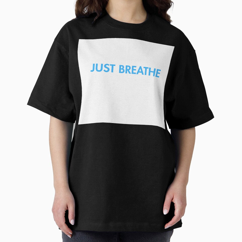 Just Breathe – Minimalist Mindfulness Quote by katerin17