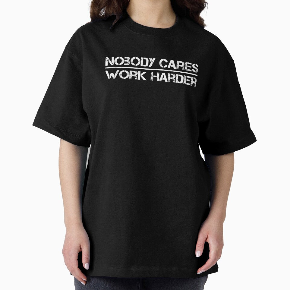 Nobody Cares Work Harder Fitness Trainer Motivational Gym by 2blackcherries