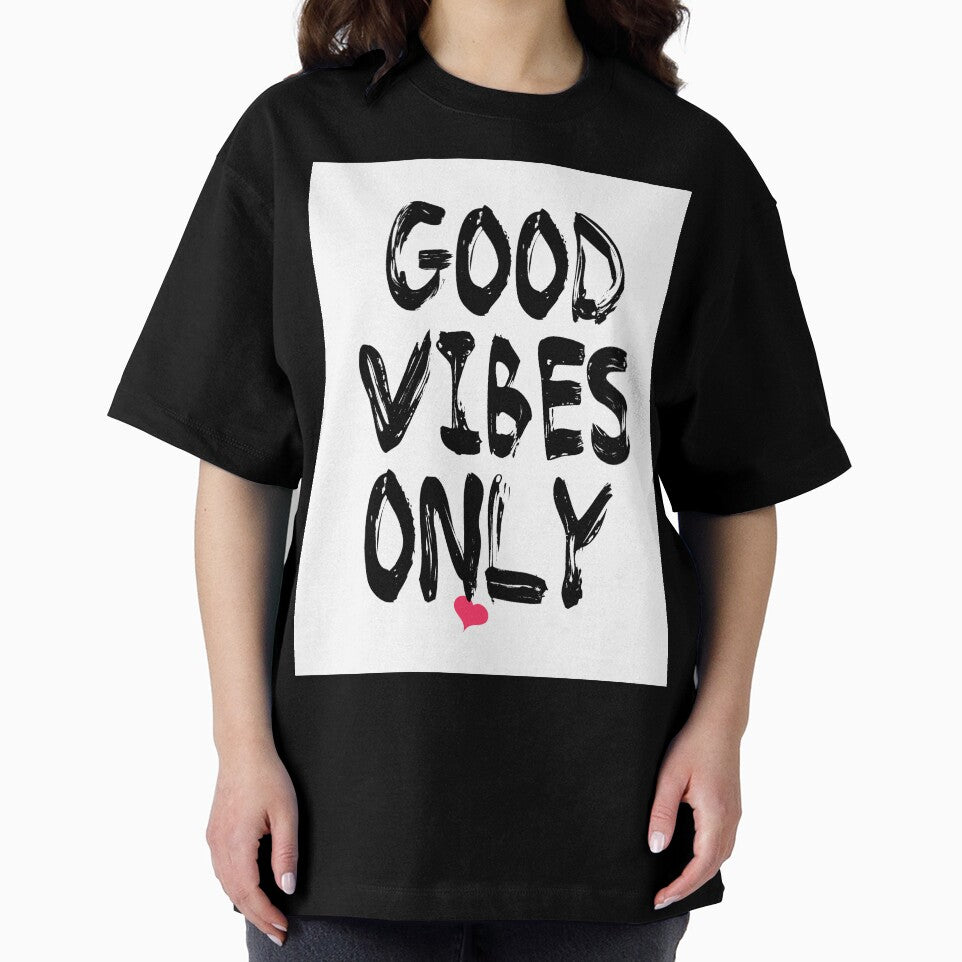 Typography Good Vibes Only by Lana Reese