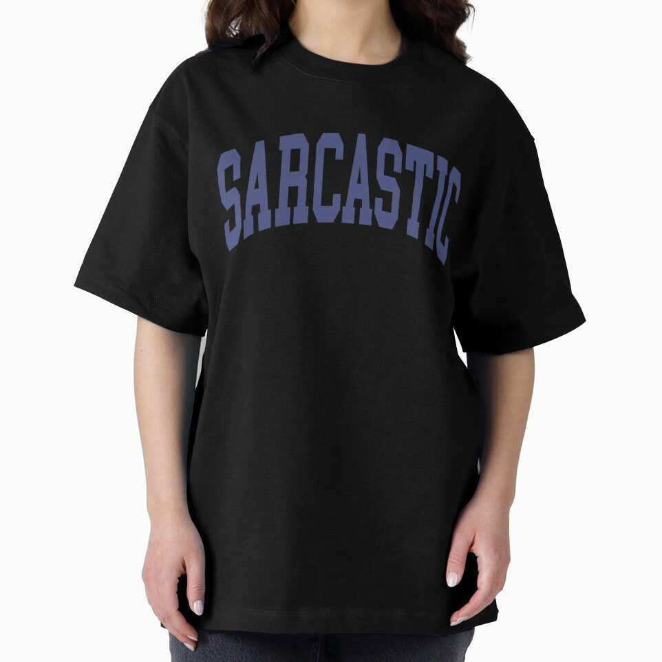 Sarcastic - Classic and Cute College Font Curved Typography by chosenhomes
