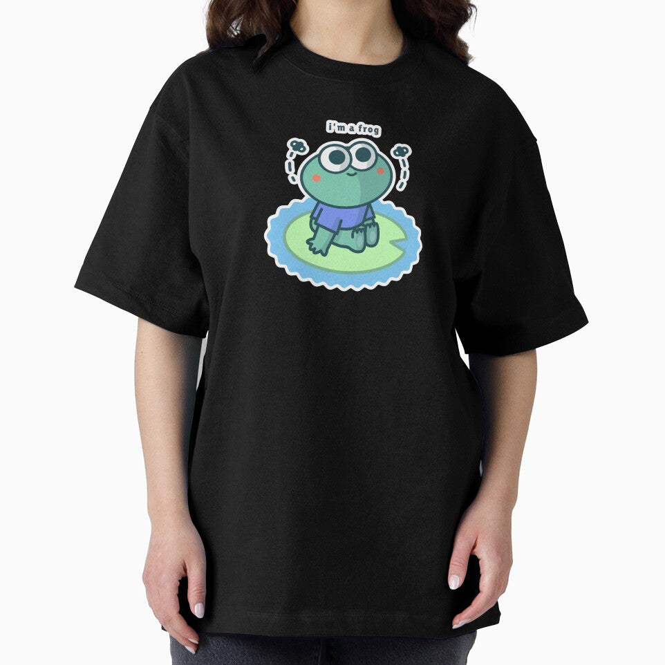Frog on a Lily Pad by Gonzine