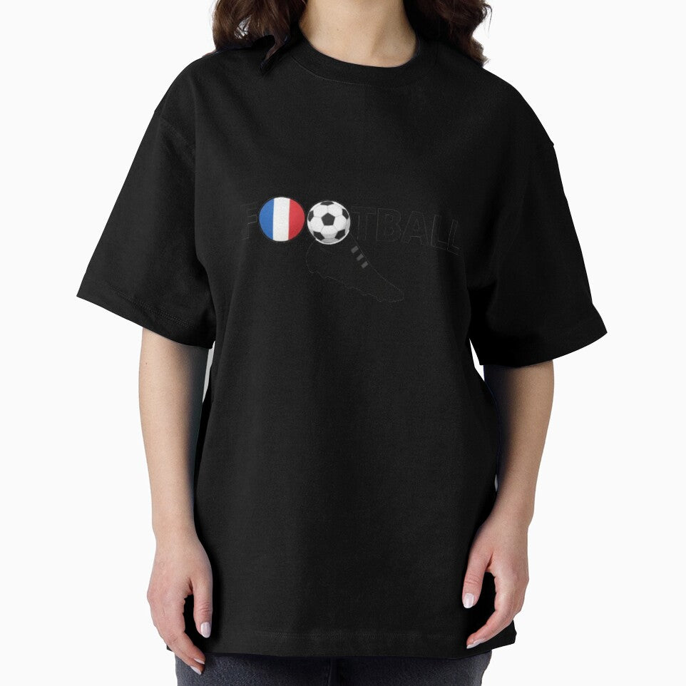 French Football Wordmark – Soccer Ball & Boot Design by thesmilngnature