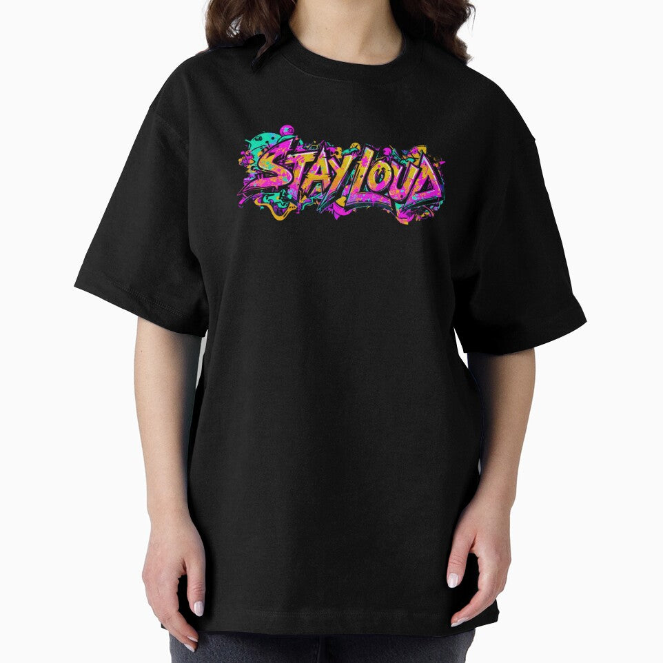 STAY LOUD – Urban Graffiti Statement by GreennieArt