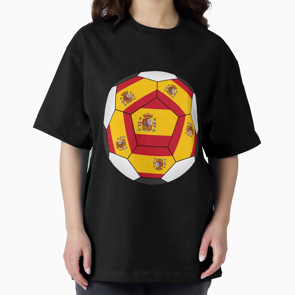 Soccer ball with Spanish flag by siloto