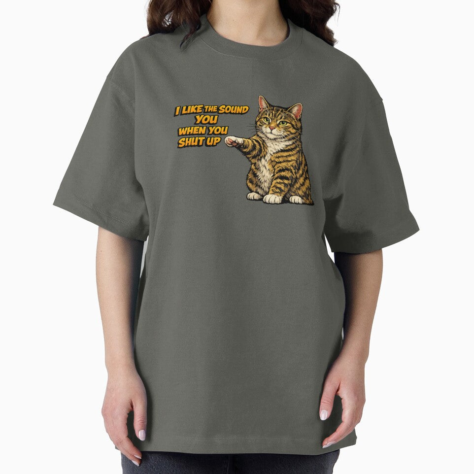 The Sweet Sound of Silence (According to This Cat) by RolMerch