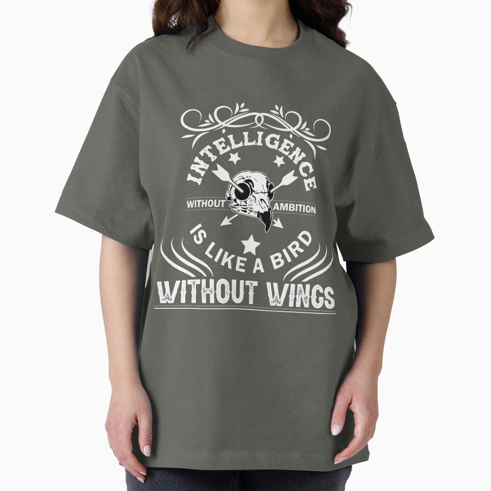 intelligence without ambition is like a bird without wings by TheBFStore