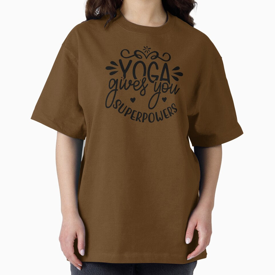 Yoga Quote Yoga Gives You Superpowers Motivational Saying by SoccaTamam