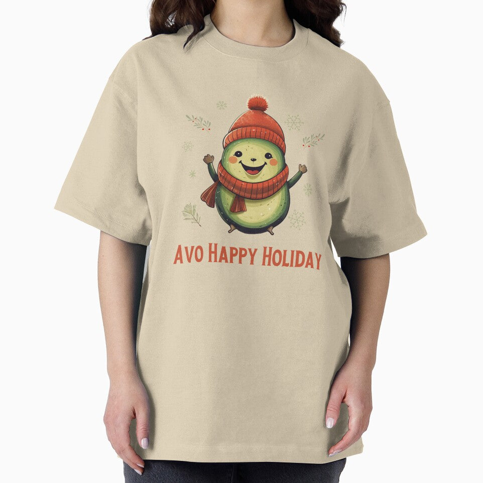Avocado Holiday Greetings: Avo Happy Holiday by minjagoods