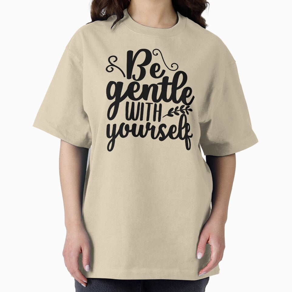 Yoga Saying Be Gentle With Yourself Motivational Quote by SoccaTamam
