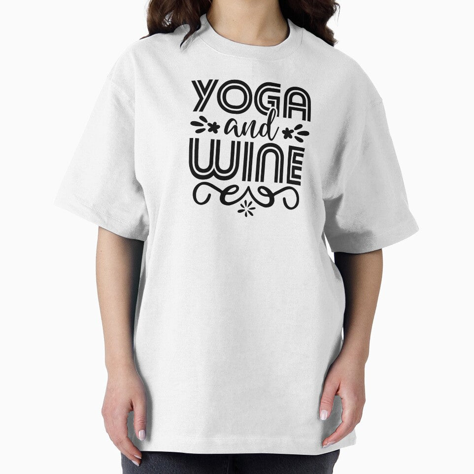 Yoga Quote Yoga and Wine Motivational Saying by SoccaTamam