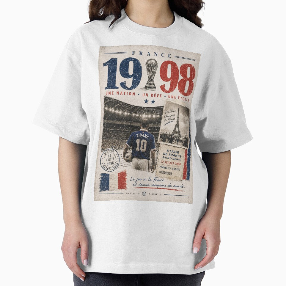 France 1998 World Champions Vintage Tribute by eonvisuals