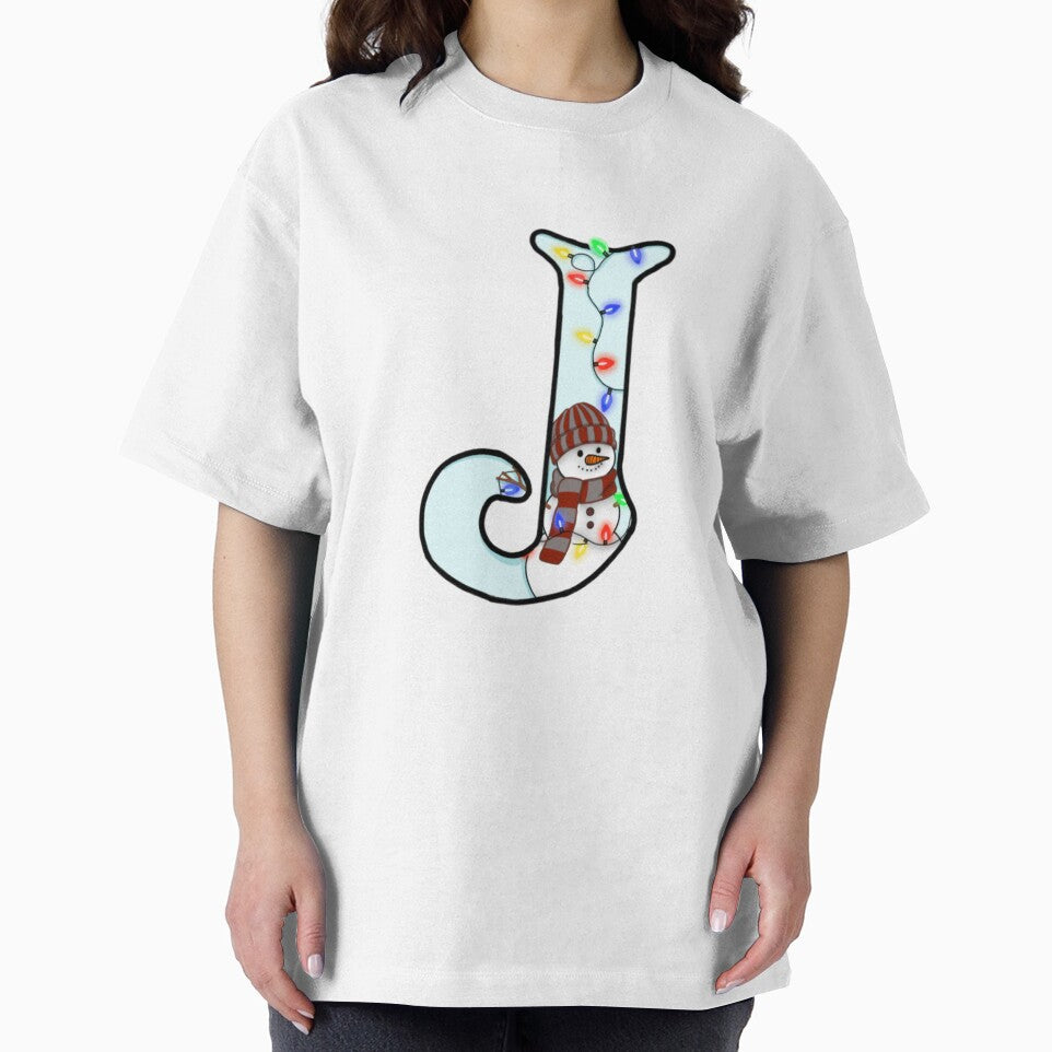 Holiday themed letter J by Artistkhg