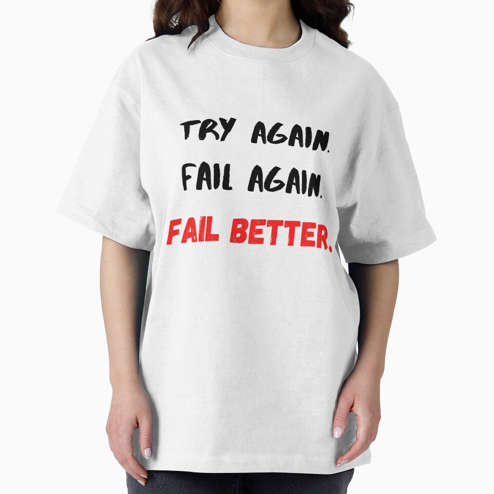 Motivational Quotes For Success Fail Better by Salman Hino