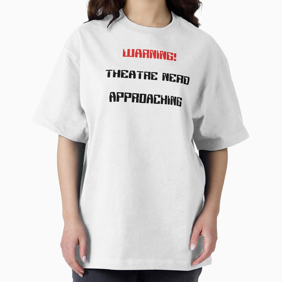 Funny Theatre Nerd Approaching Warning Gift by Stageystuff