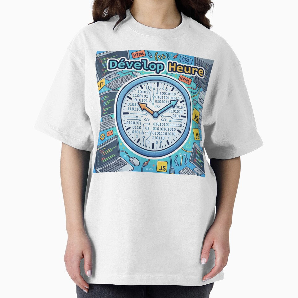 Develop Time – A web developer pun with a geek binary clock by WordPlayStudio