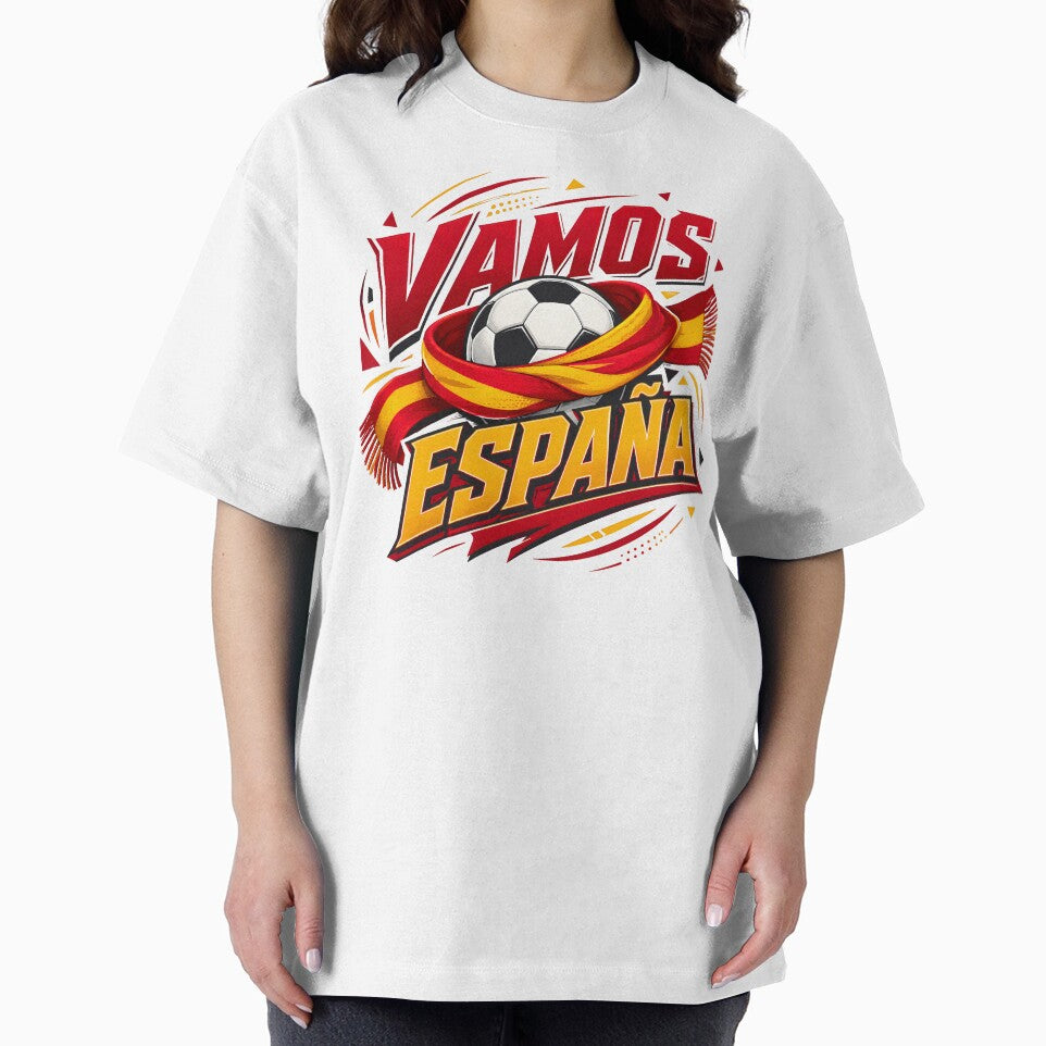 Spain Soccer Vamos España Fan Graphic by Artmares