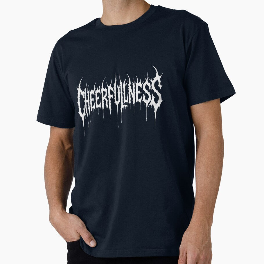 Cheerfulness - White Gothic Lettering by Unique-moments