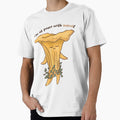 Peaceful Positive Affirmation Mushroom by Tempera-Mentum
