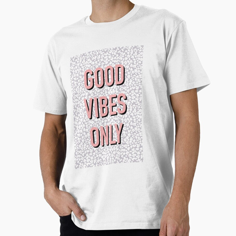 Good Vibes Only - Snow Leopard by cardtroversial