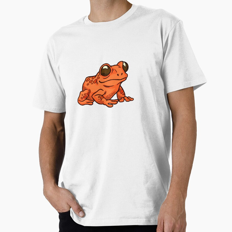 Little red frog by LaurelPaint