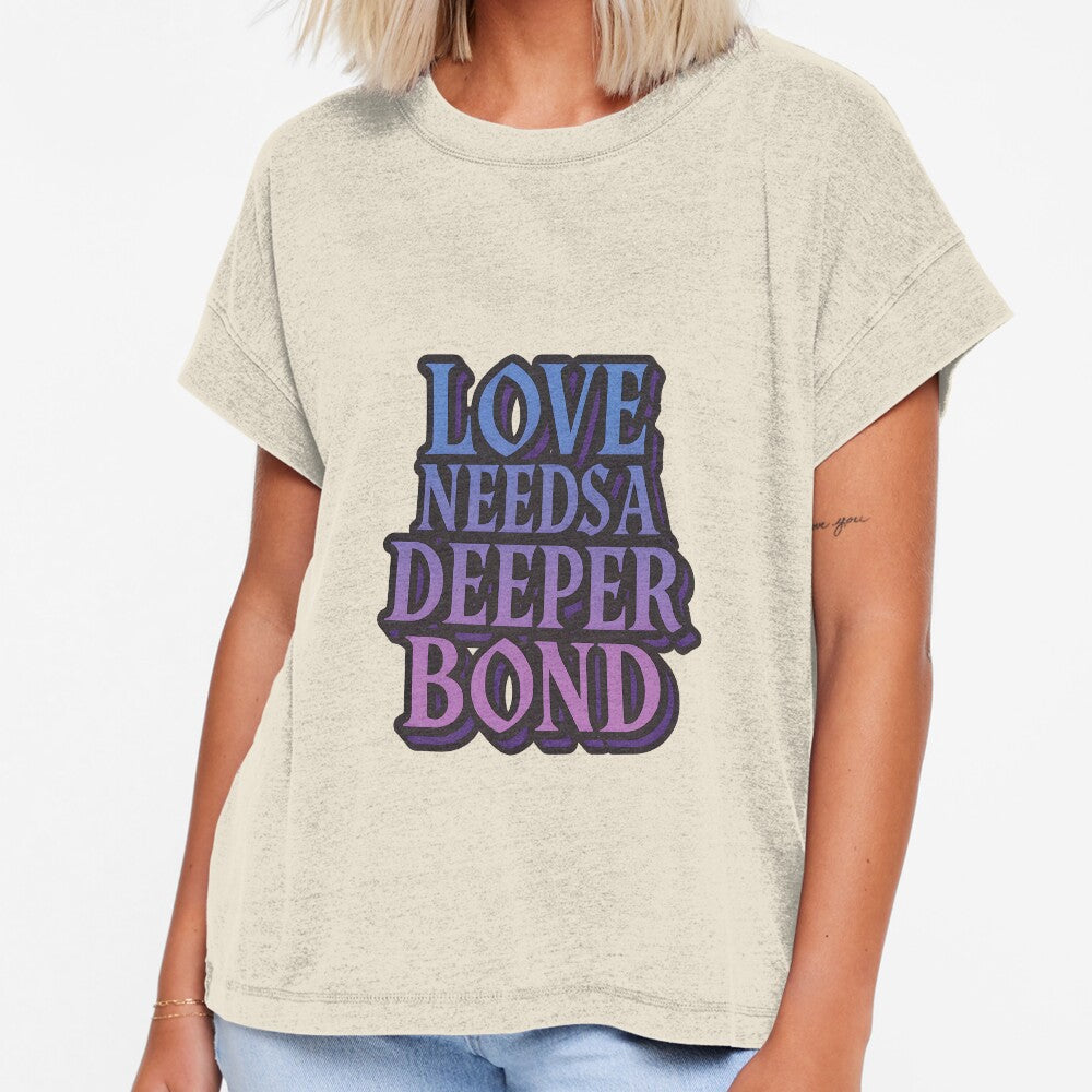 Love Needs A Deeper Bond – Gradient Typography by Haus Of Sin