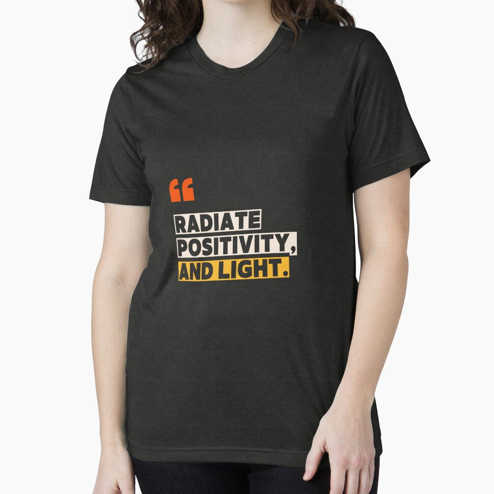 Radiate positivity, and light. by niclothing
