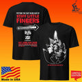 Stiff Little Fingers Putting The Fast In Belfast 8 Black Event Ladies T-shirt