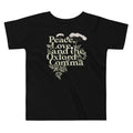 Peace, Love, And The Oxford Comma Kid's Toddler Tee