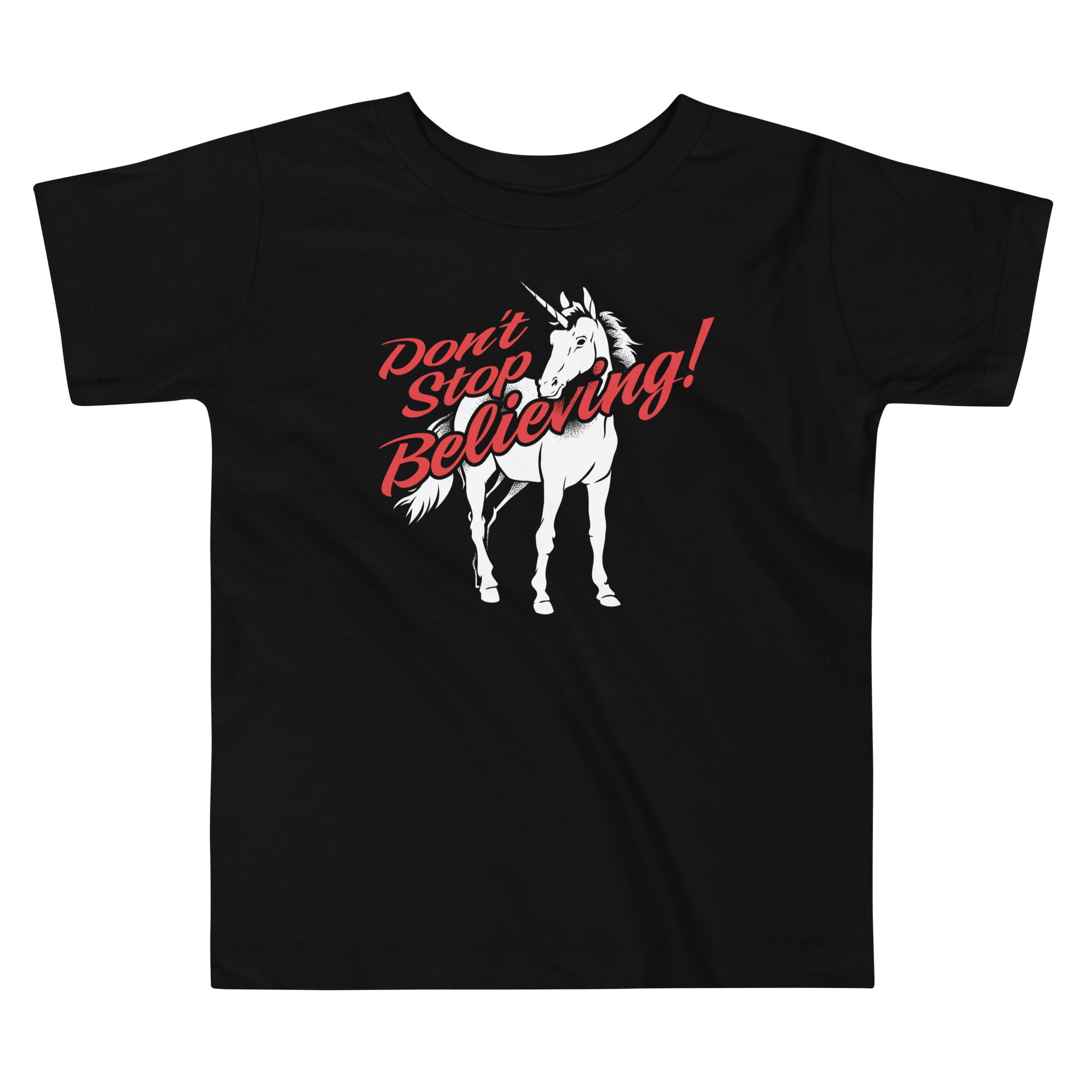 Don't Stop Believing Unicorn Kid's Toddler Tee