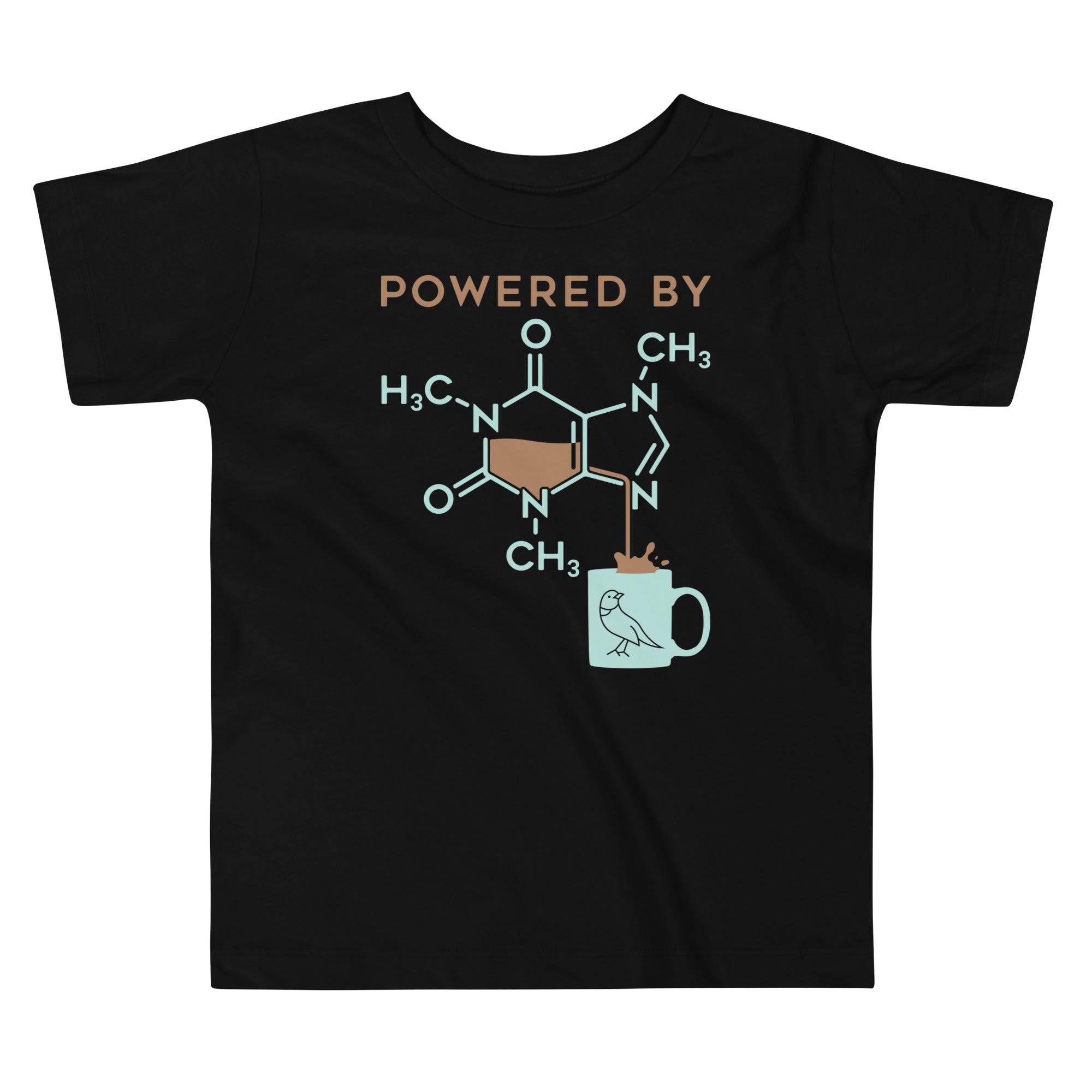 Powered By Caffeine Kid's Toddler Tee