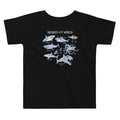 Sharks Of The World Kid's Toddler Tee