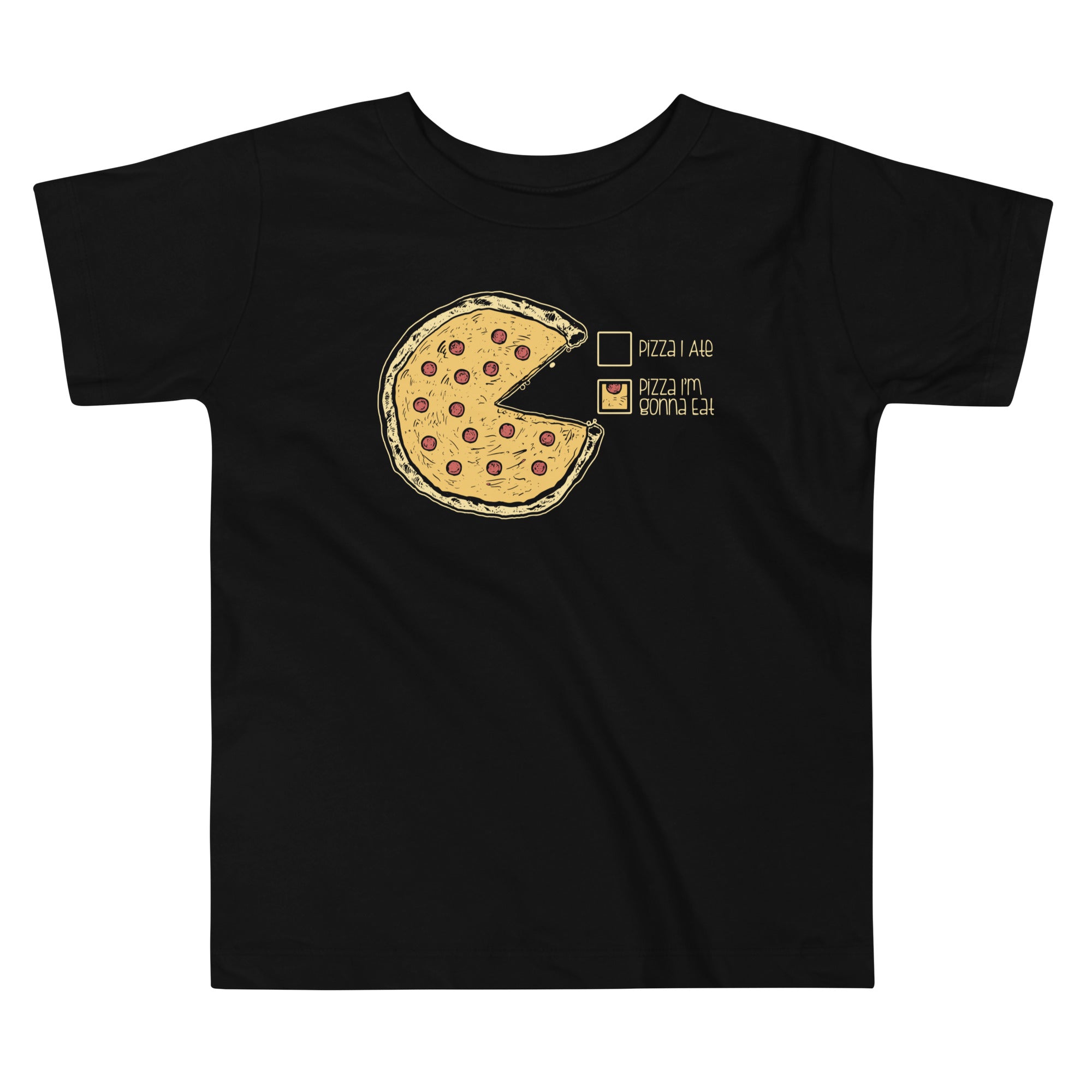 Pizza Pie Chart Kid's Toddler Tee