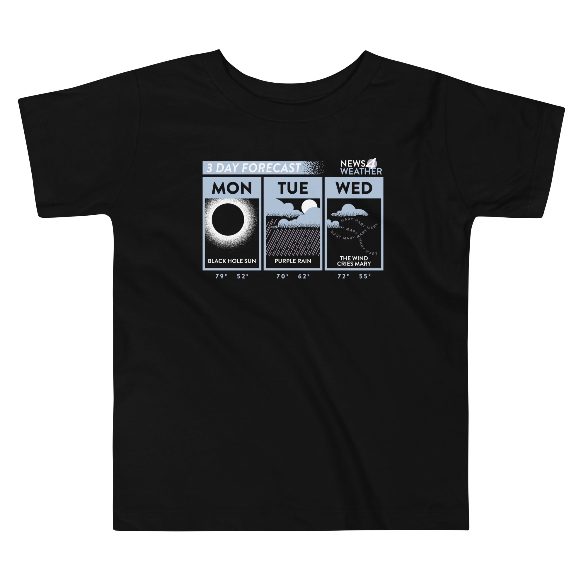 3 Day Forecast Kid's Toddler Tee