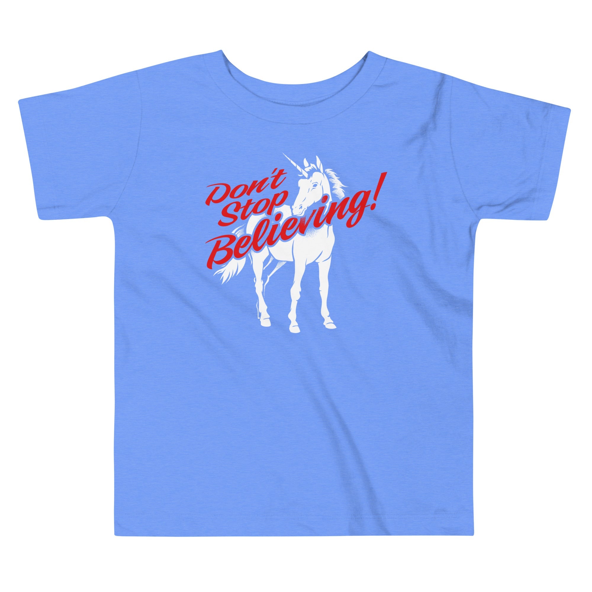 Don't Stop Believing Unicorn Kid's Toddler Tee
