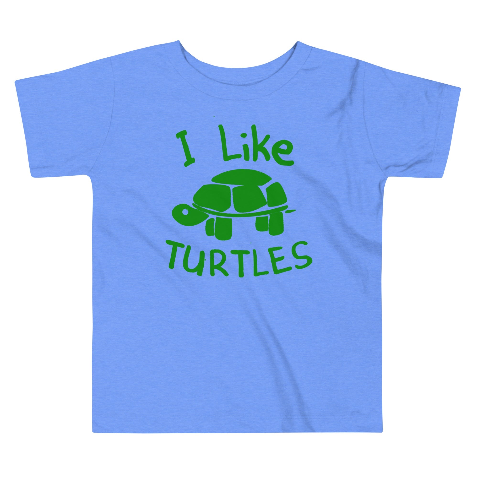 I Like Turtles Kid's Toddler Tee