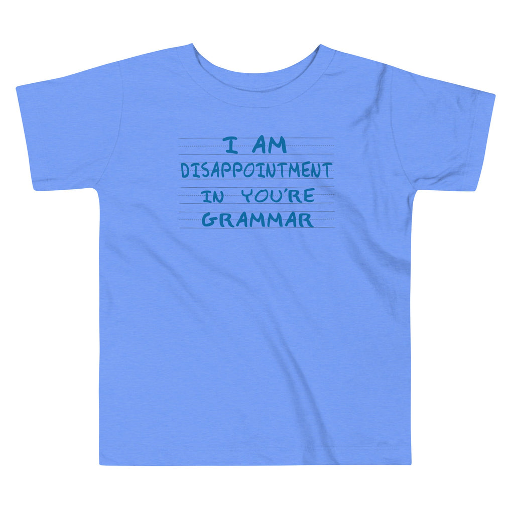 I Am Disappointment Kid's Toddler Tee