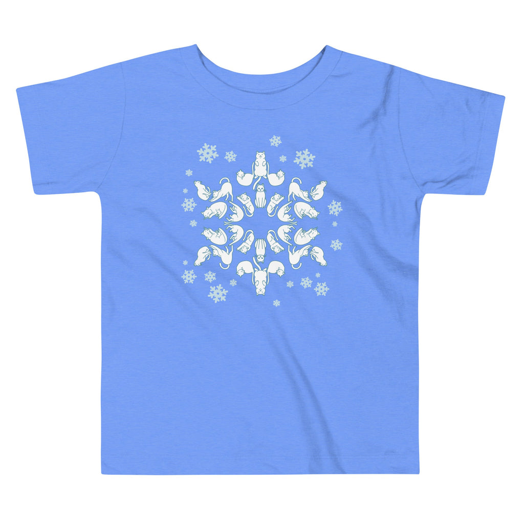 Cat Snowflake Kid's Toddler Tee