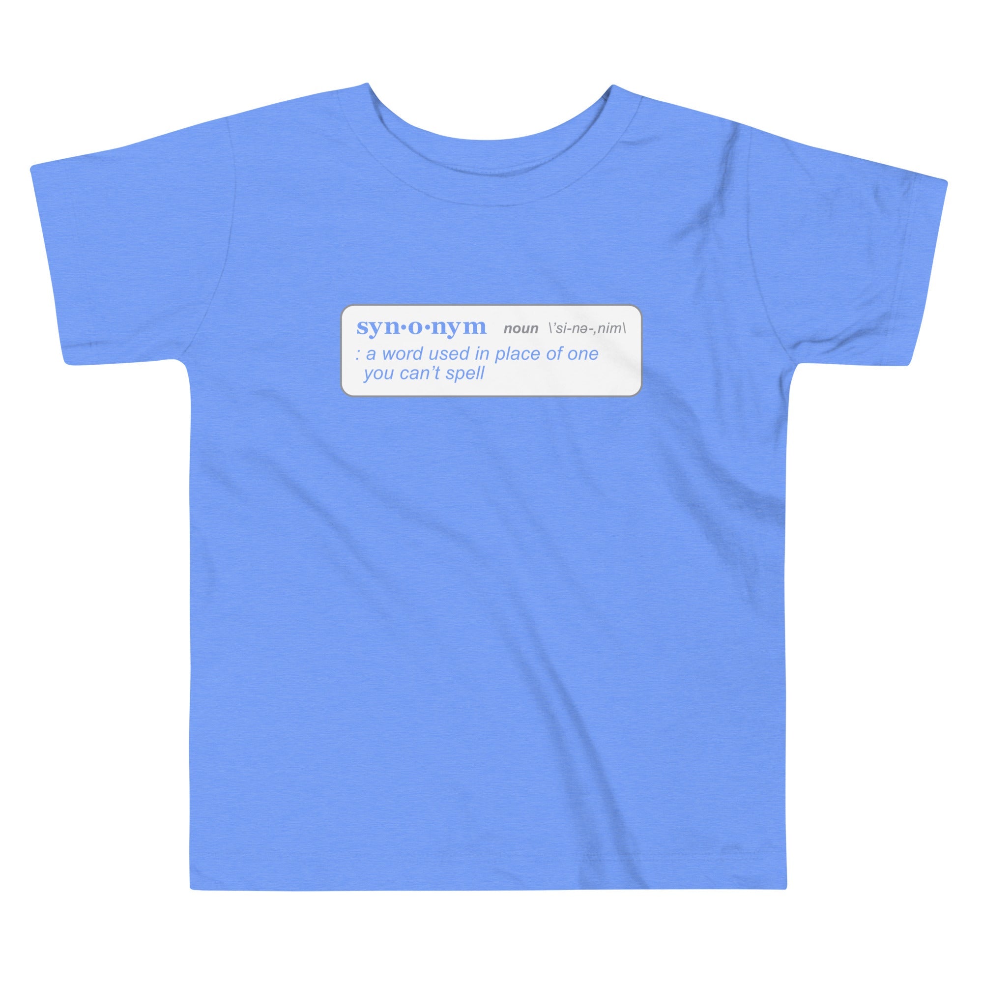 Synonym Definition Kid's Toddler Tee