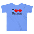 I Heart Heart Gallifrey Kid's Toddler Tee