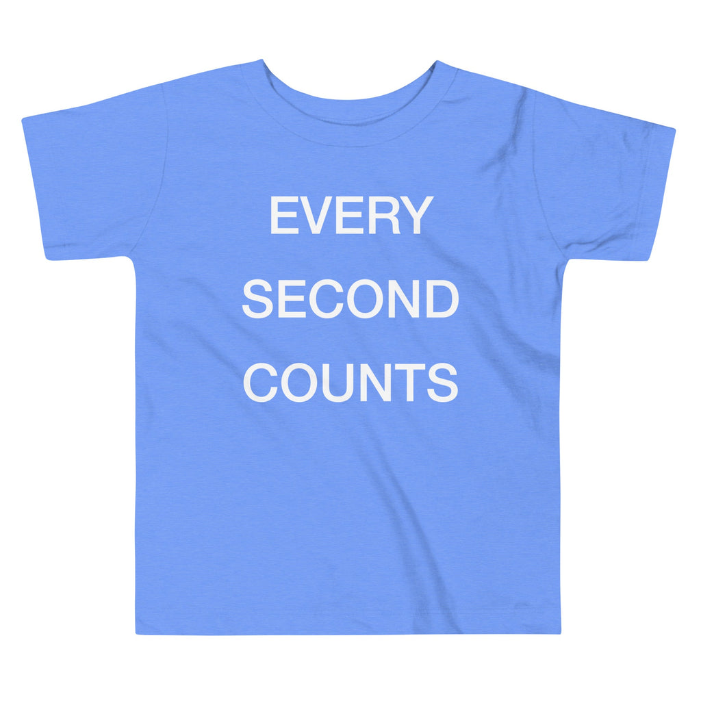 Every Second Counts Kid's Toddler Tee