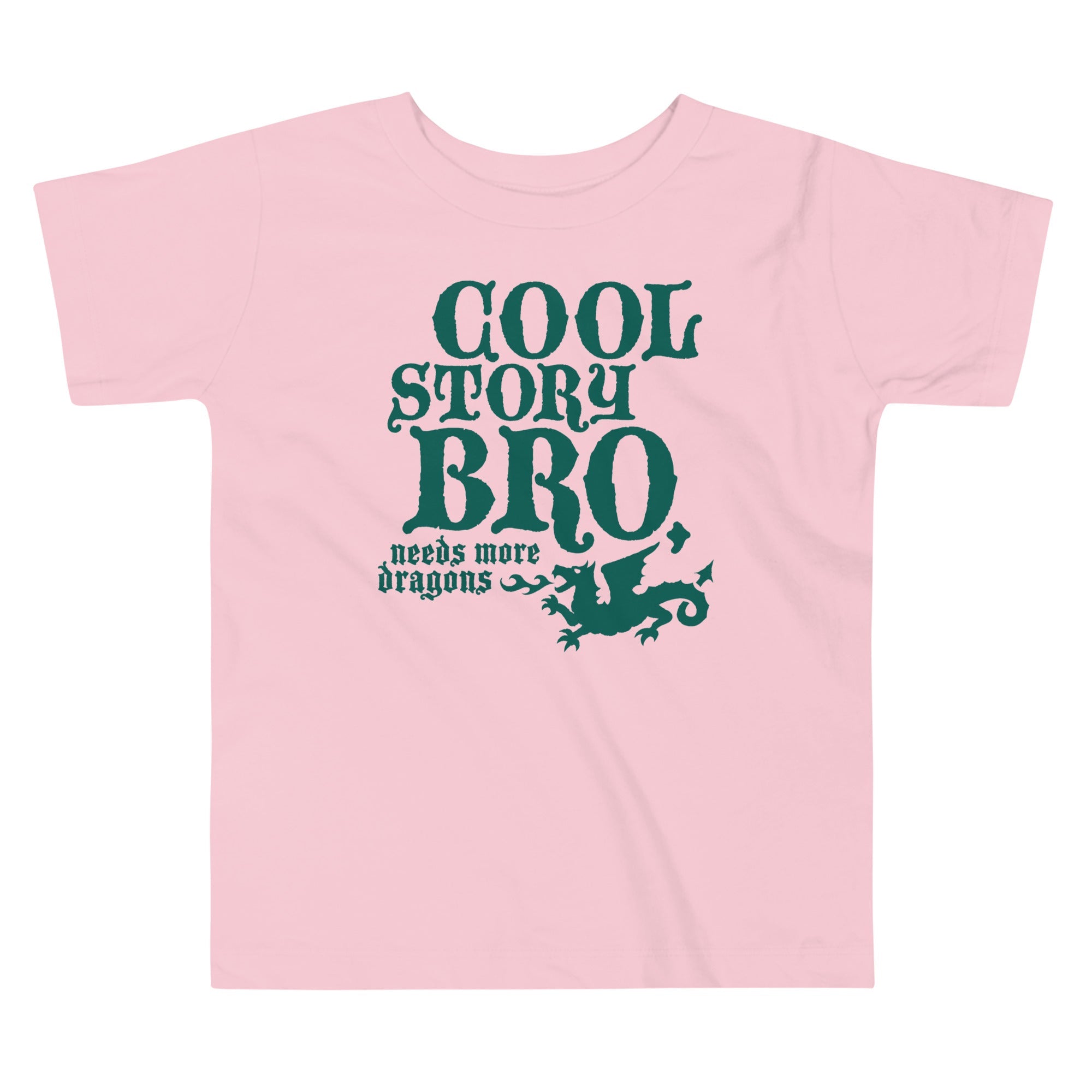 Cool Story Bro, Needs More Dragons Kid's Toddler Tee
