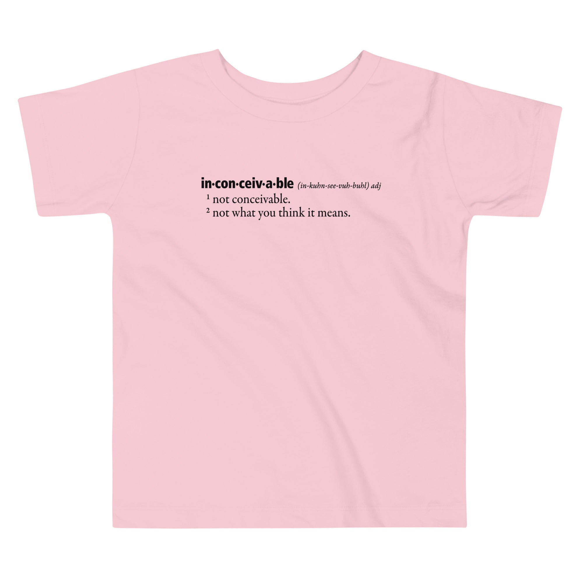 Inconceivable Definition Kid's Toddler Tee