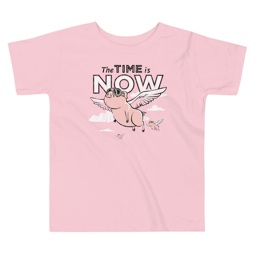 The Time Is Now Kid's Toddler Tee